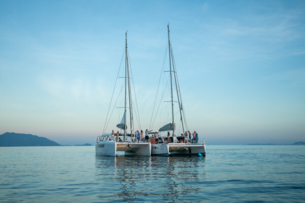 photo both catamarans